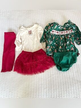 Iris & ivy and Carter’s 12M holiday matching sets